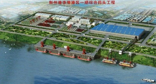 湖北一永久性砂石集并中心建成，總投資約2.5億元，年設(shè)計(jì)吞吐量360萬(wàn)噸